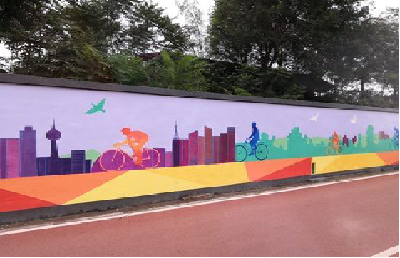 桃江墙体彩绘-围墙