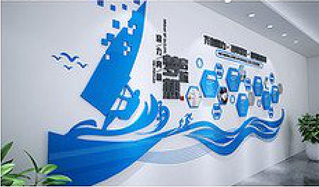 桃江海浪主题文化墙如何设计？