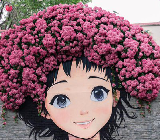 桃江墙体彩绘-网红墙打卡