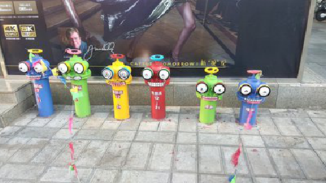 桃江商业区彩绘