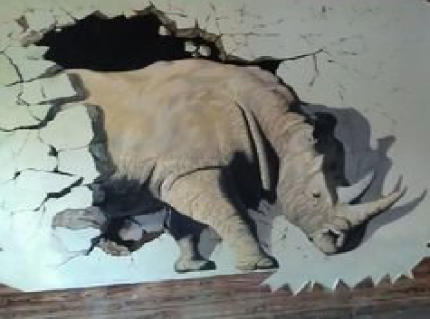 桃江在墙绘中,如何绘制3D效果?