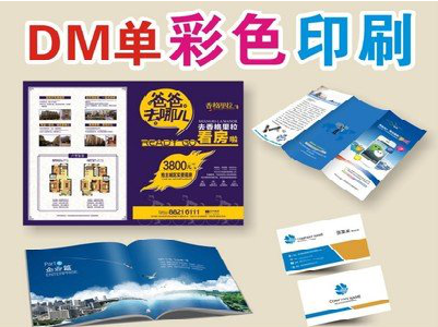 桃江单页印刷,色彩搭配简单。