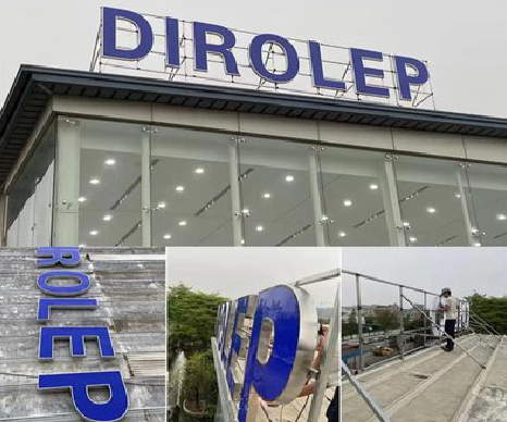 桃江楼顶发光字安装的注意事项。